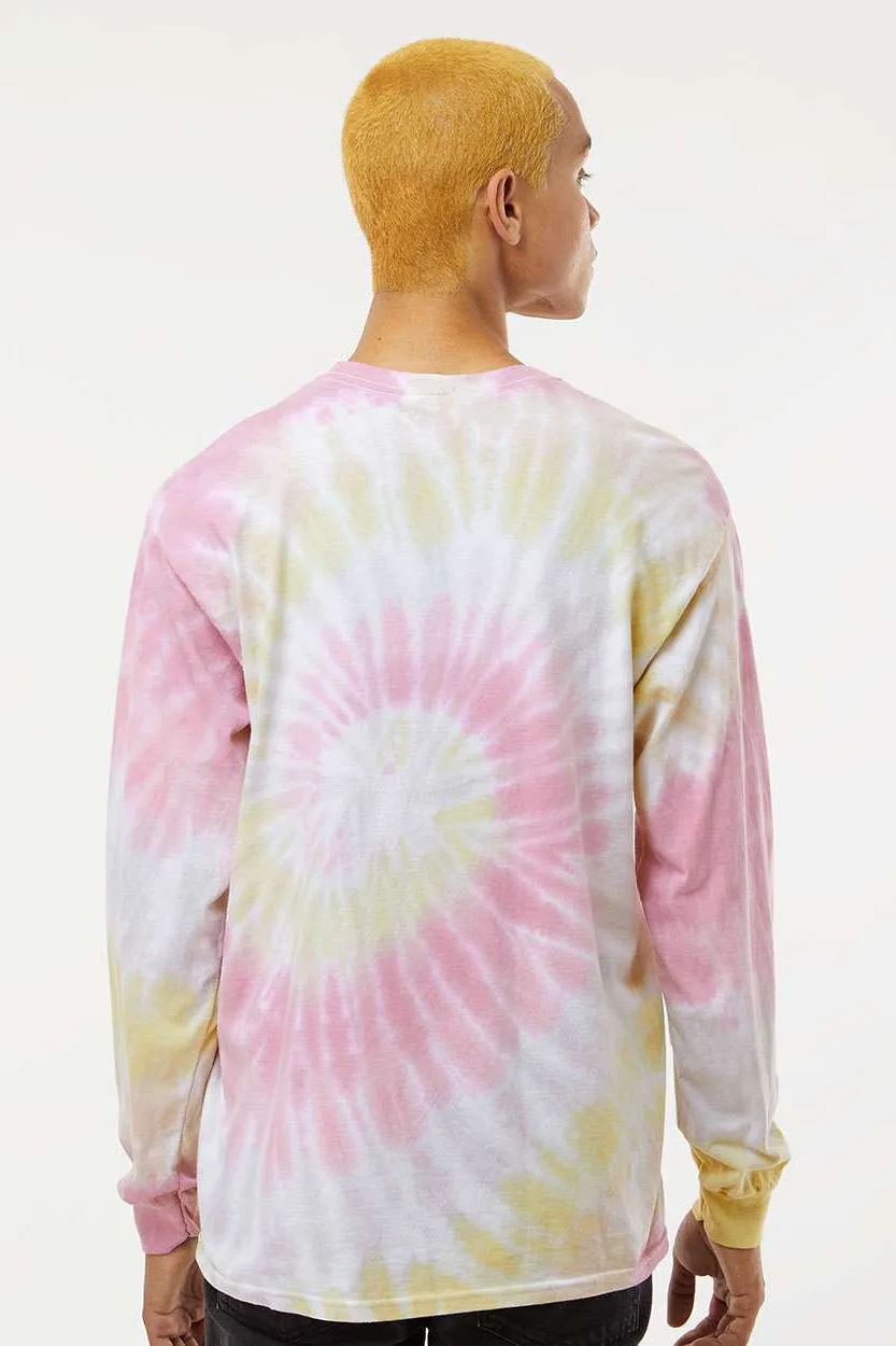 Colortone Mens Long Sleeve Crewneck T-Shirt - Desert Rose Clothing Colortone