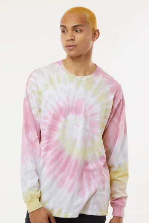 Colortone Mens Long Sleeve Crewneck T-Shirt - Desert Rose Clothing Colortone