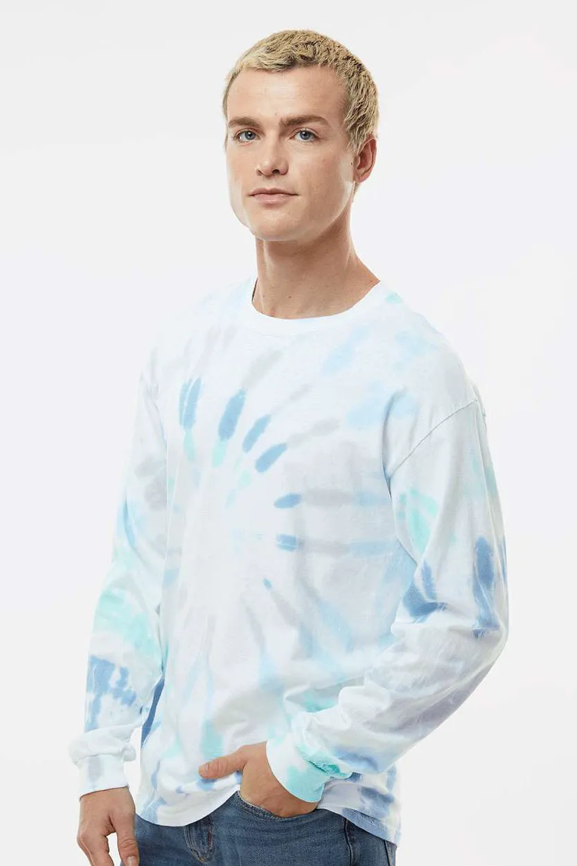 Colortone Mens Long Sleeve Crewneck T-Shirt - Glacier Clothing Colortone