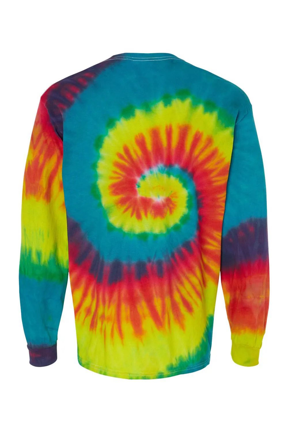 Colortone Mens Long Sleeve Crewneck T-Shirt - Reactive Rainbow Clothing Colortone