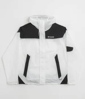 Columbia Challenger II Windbreaker Jacket - White / Black Columbia