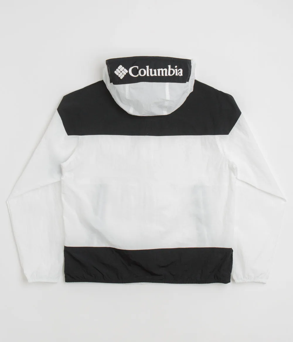 Columbia Challenger II Windbreaker Jacket - White / Black Columbia
