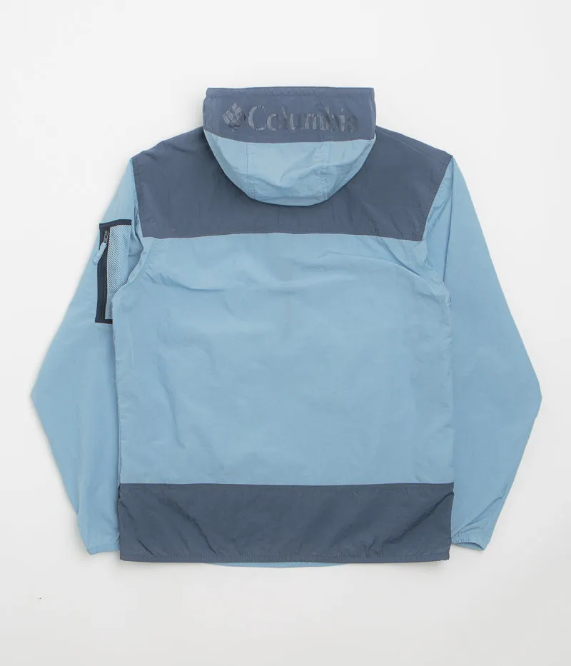 Columbia Challenger Windbreaker Anorak - Ripple Blue / Dark Mountain Columbia