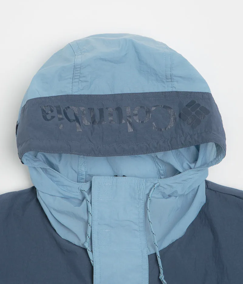 Columbia Challenger Windbreaker Anorak - Ripple Blue / Dark Mountain Columbia