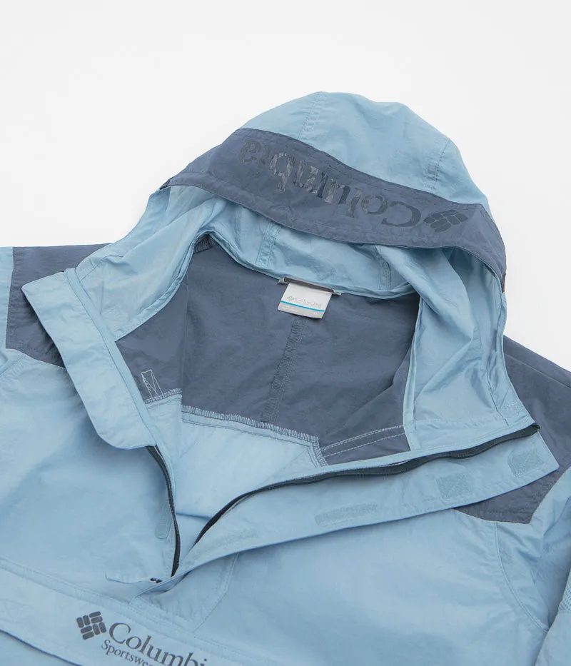 Columbia Challenger Windbreaker Anorak - Ripple Blue / Dark Mountain Columbia