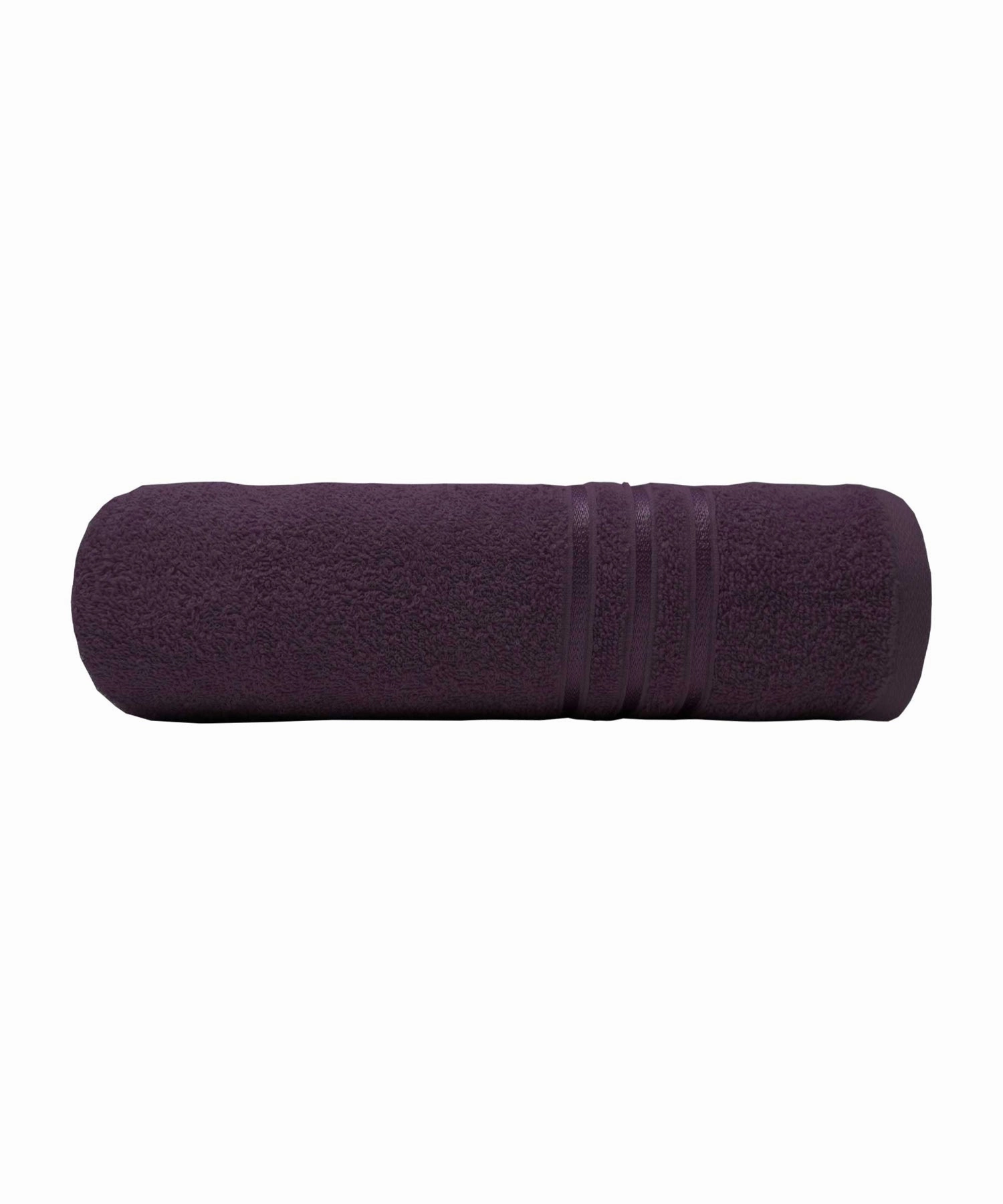 Comfort Living 1Pc Bath Towel ,400 Gsm, Quicky Dry, Black Currant