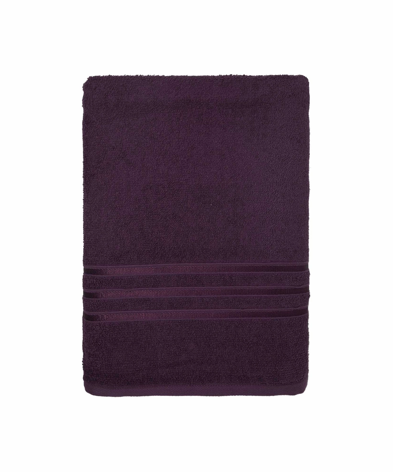 Comfort Living 1Pc Bath Towel ,400 Gsm, Quicky Dry, Black Currant