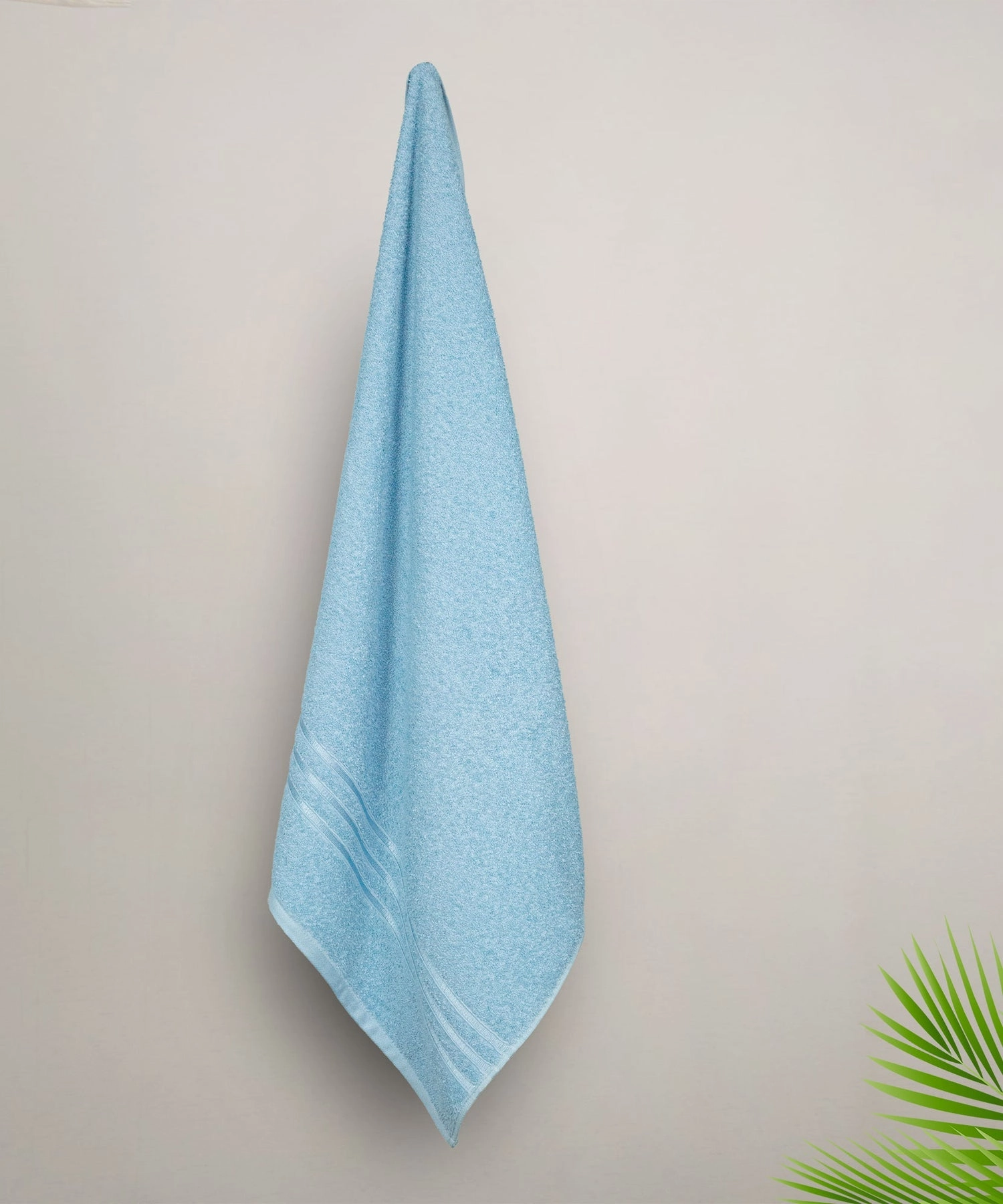 Comfort Living 1Pc Bath Towel ,400 Gsm, Quicky Dry, Cool Blue bath towels,soft towels,bathroom textiles