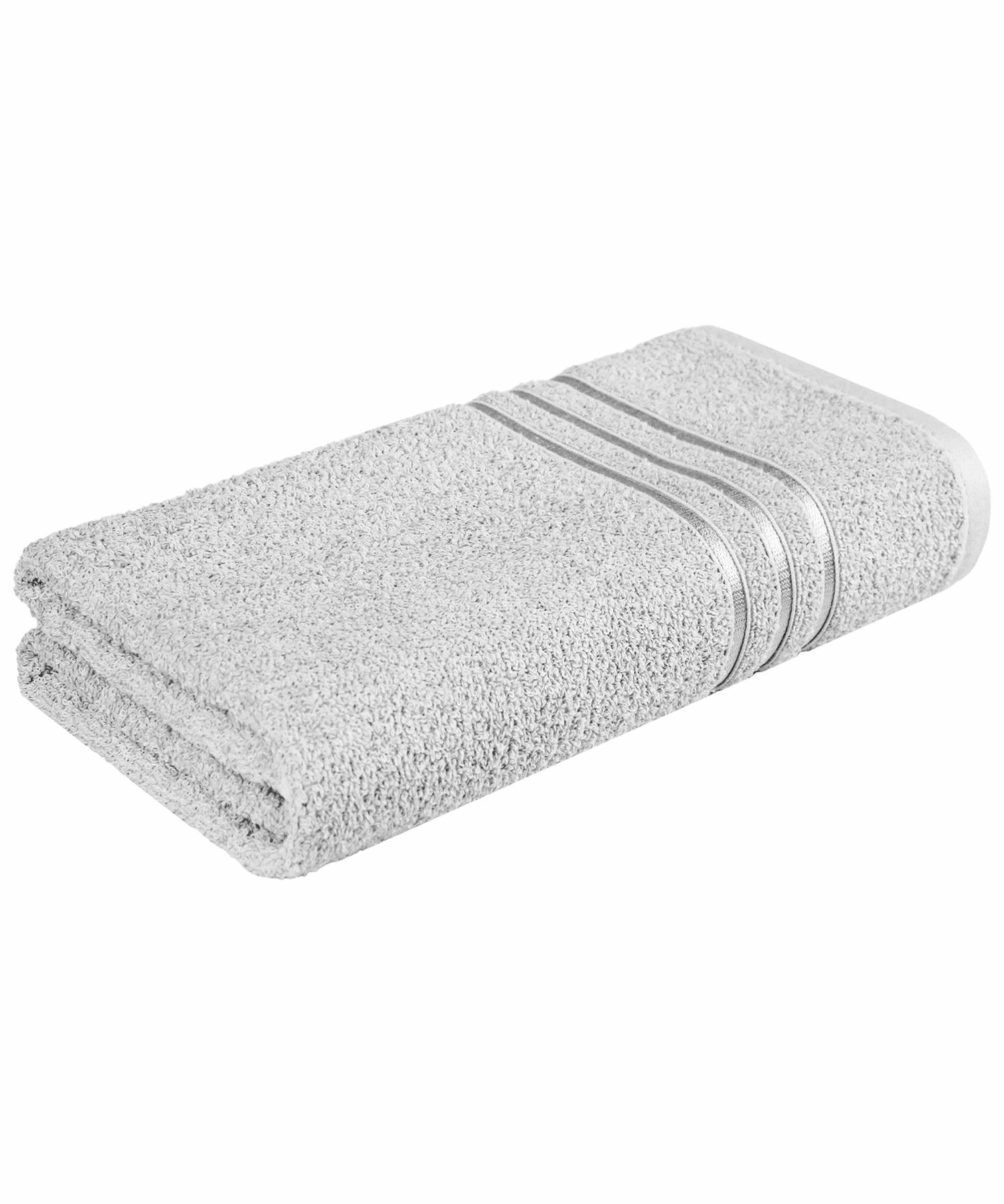 Comfort Living 1Pc Bath Towel ,400 Gsm, Quicky Dry, Ice Grey