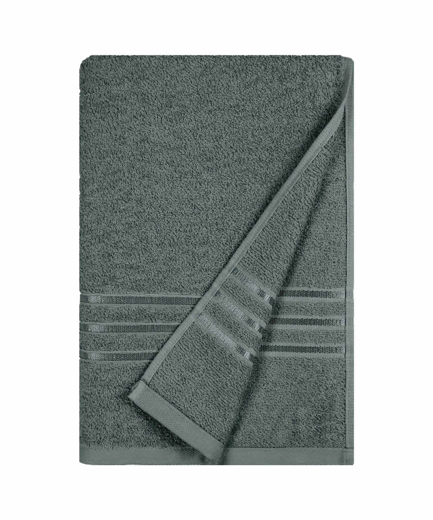 Comfort Living 1Pc Bath Towel ,400 Gsm, Quicky Dry, New Grey