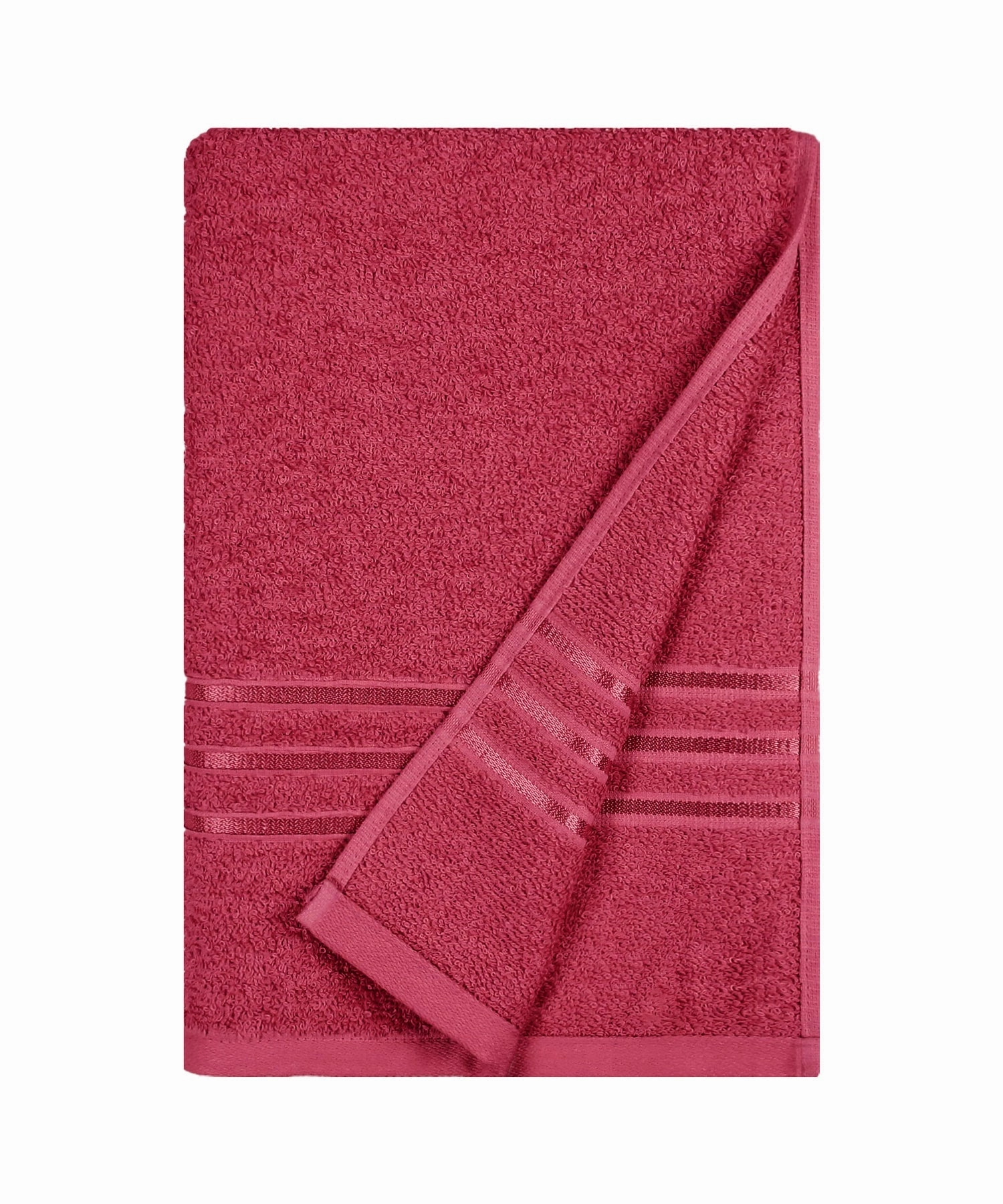 Comfort Living 1Pc Bath Towel ,400 Gsm, Quicky Dry, Tango Tomato