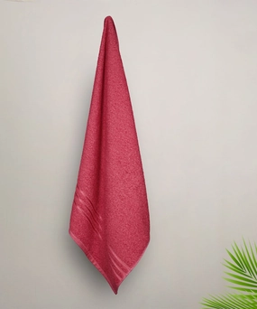 Comfort Living 1Pc Bath Towel ,400 Gsm, Quicky Dry, Tango Tomato bath towels,soft towels,bathroom textiles