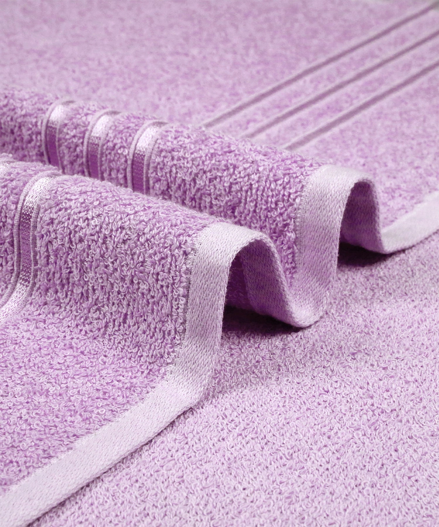 Comfort Living 1Pc Bath Towel ,400 Gsm, Quicky Dry, Violet Sky