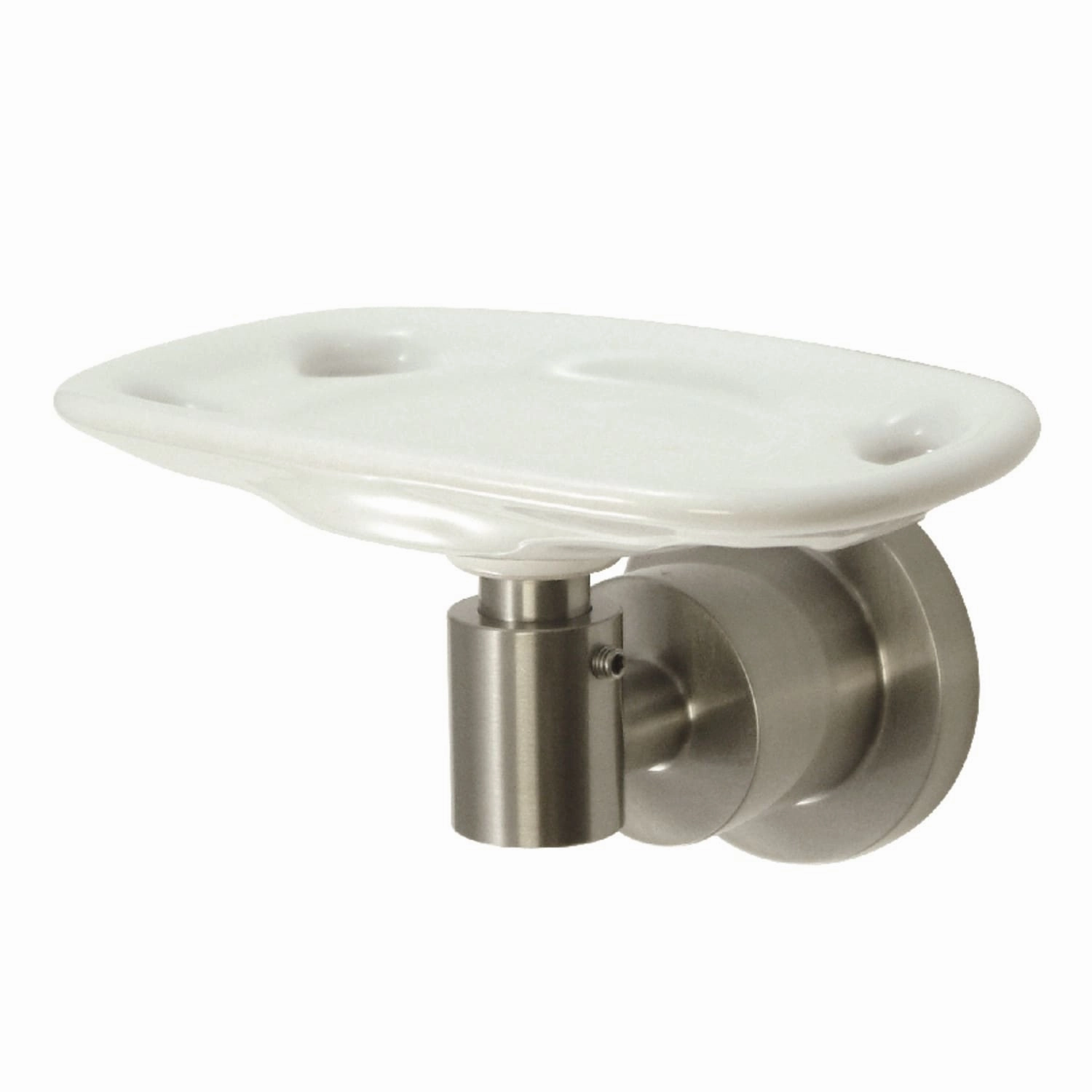 Concord Toothbrush and Tumbler Holder - Brushed Nickel