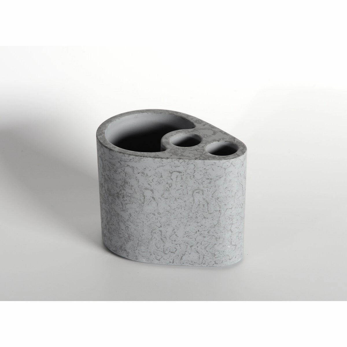 Concrete terrazzo Bath Accessory Set,White Sandstone Color