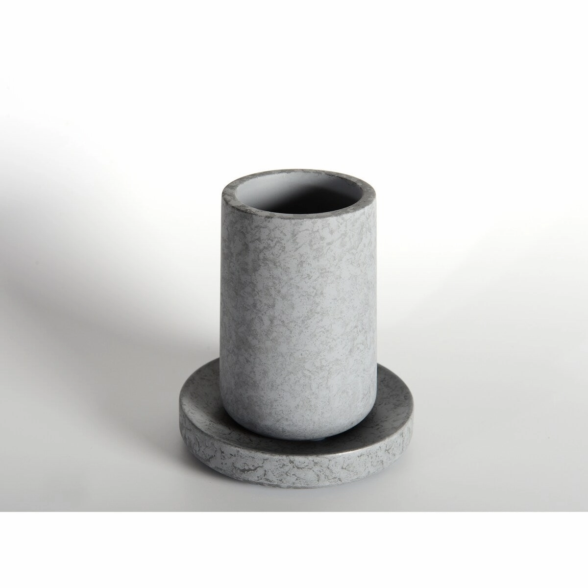 Concrete terrazzo Bath Accessory Set,White Sandstone Color