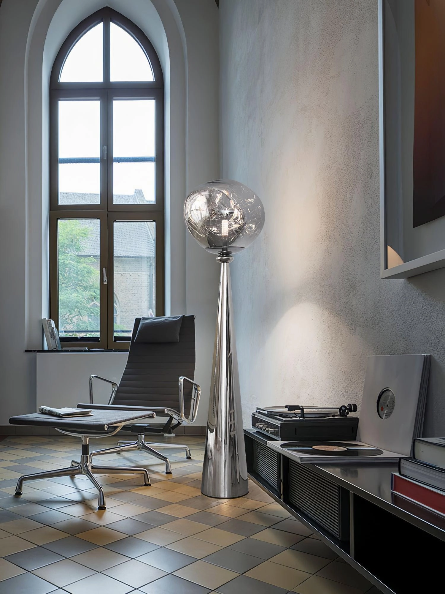 Cone Lava Floor Lamp