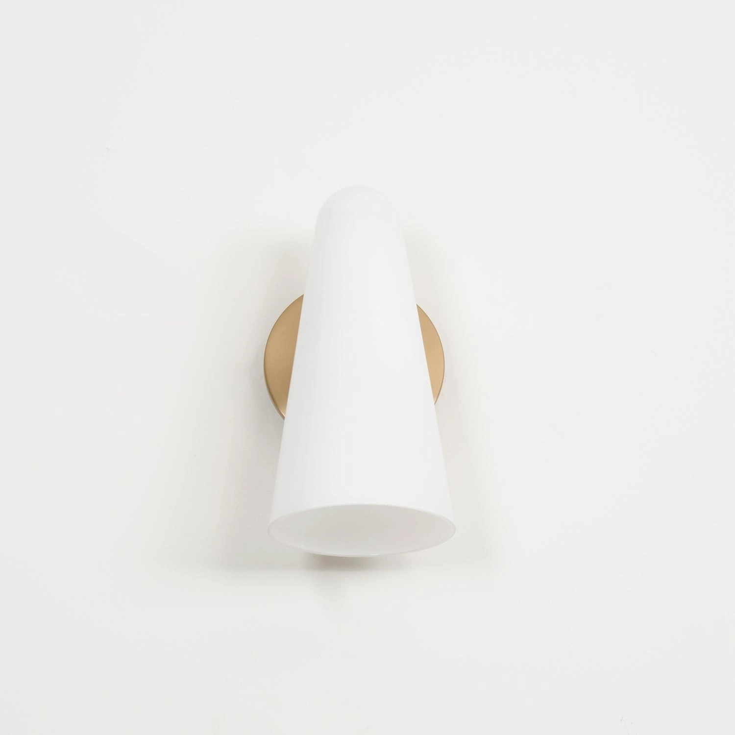 Conical Glass Wall Lamp