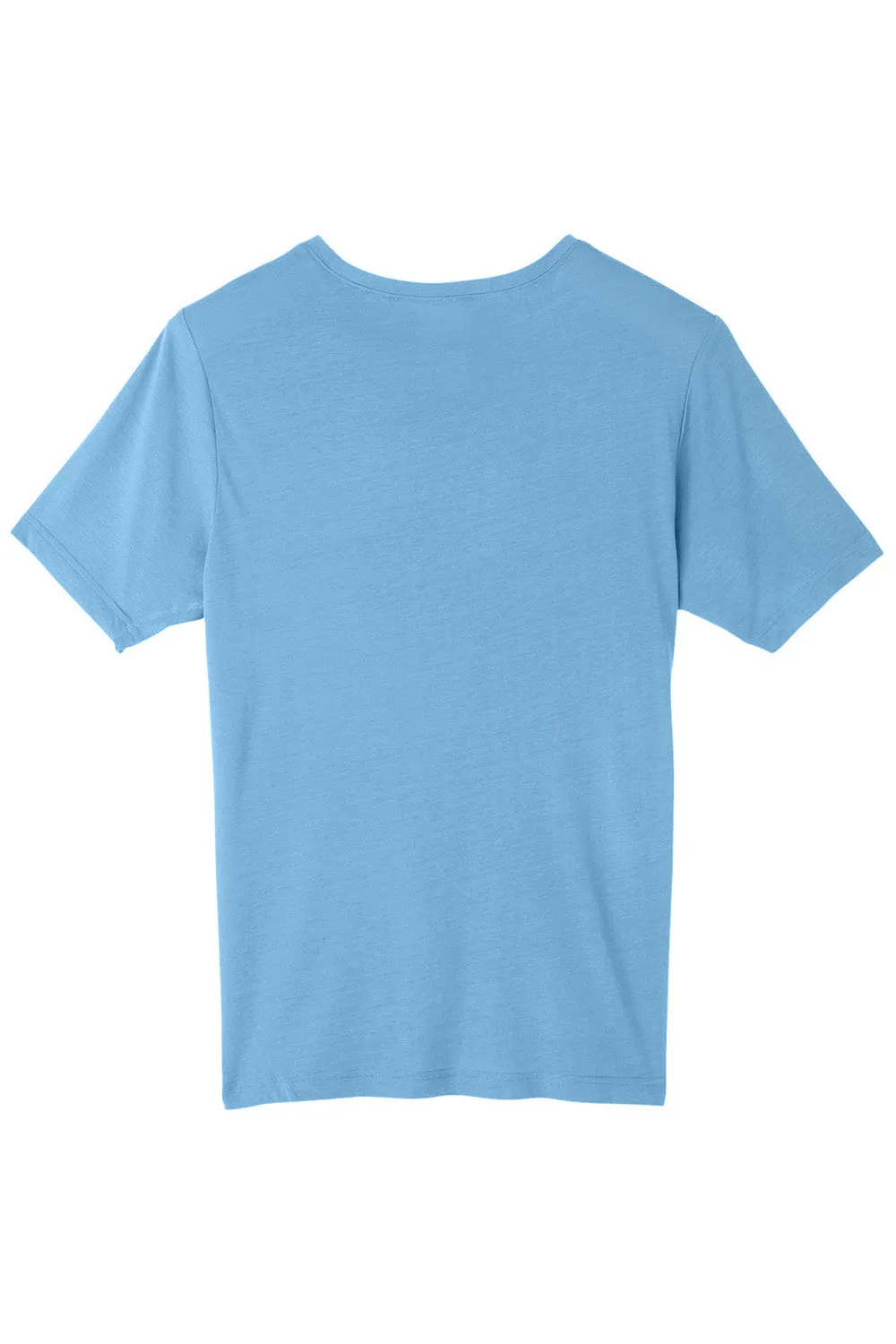 Core 365 Mens Fusion ChromaSoft Performance Moisture Wicking Short Sleeve Crewneck T-Shirt - Columbia Blue  Perfect Clothing Core-365