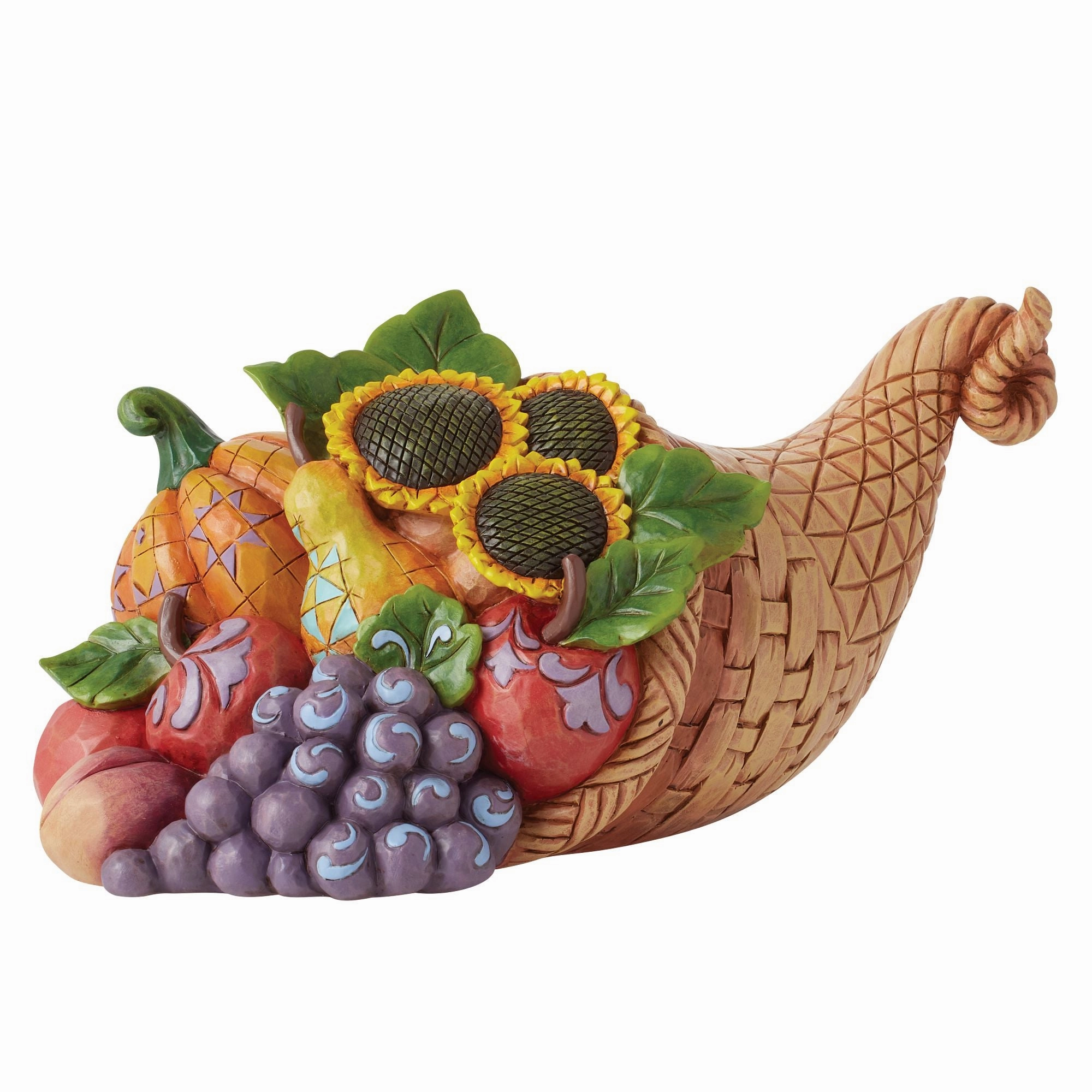 Cornucopia with Sunflowers Fig figurines,decorative figurines,home accents