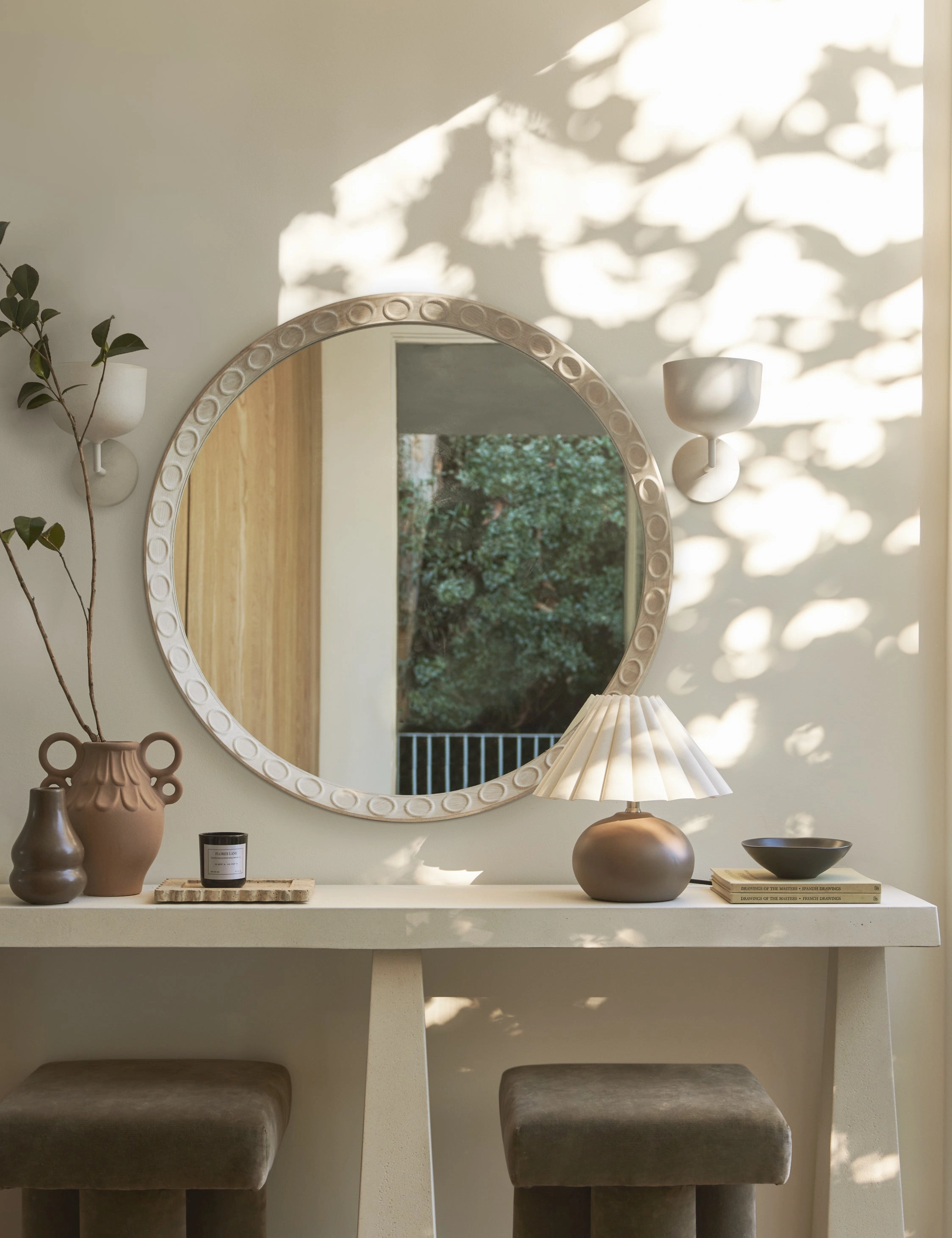 Correa Round Mirror decorative mirror,wall mirror,home decor
