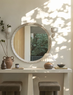 Correa Round Mirror decorative mirror,wall mirror,home decor
