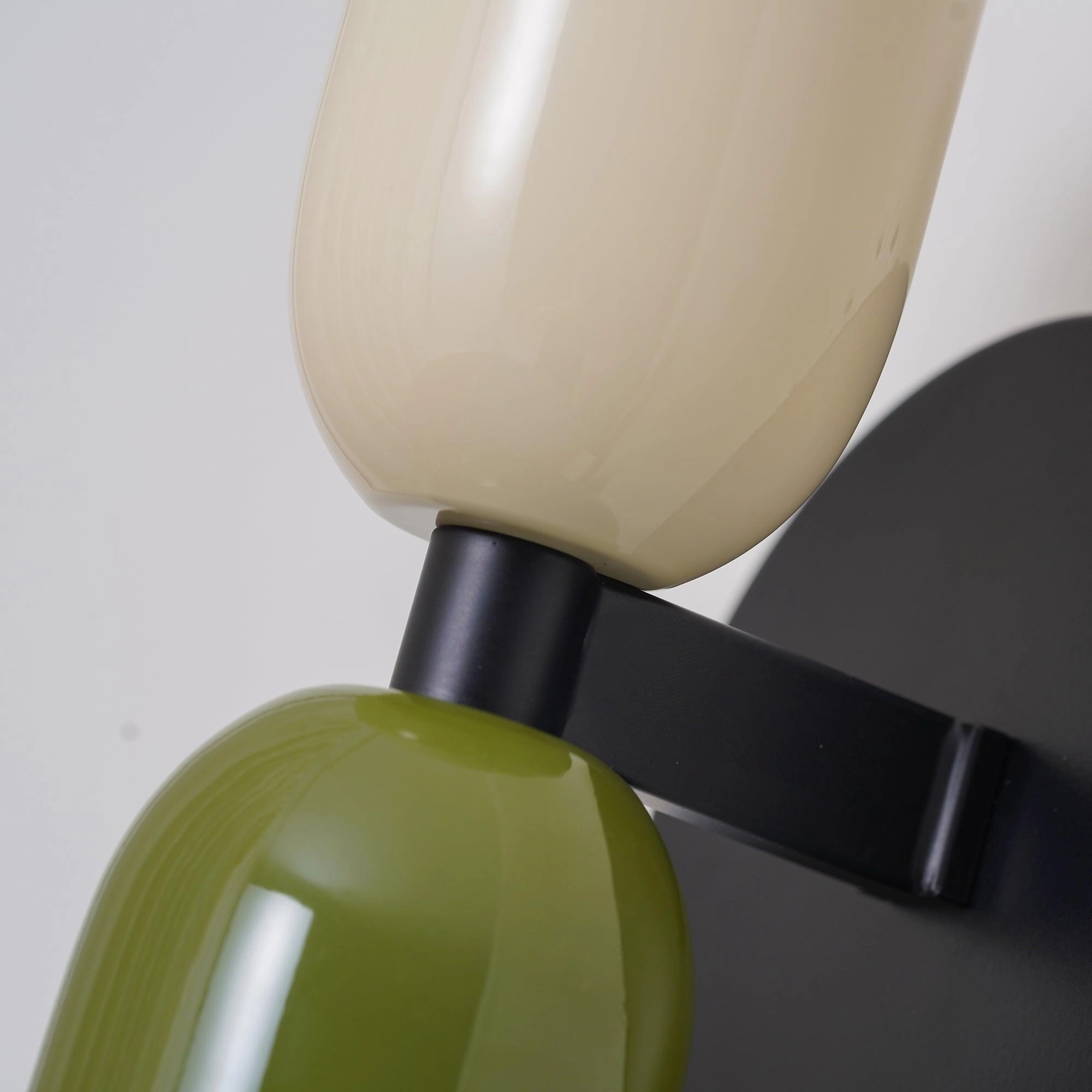 Couleur Double Plug In Wall Lamp