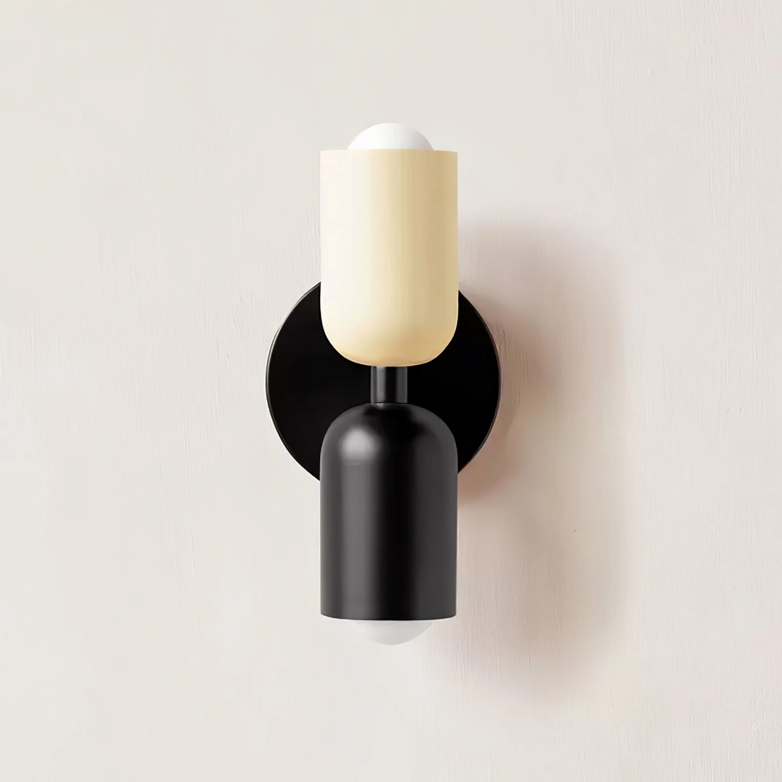 Couleur Double Plug In Wall Lamp