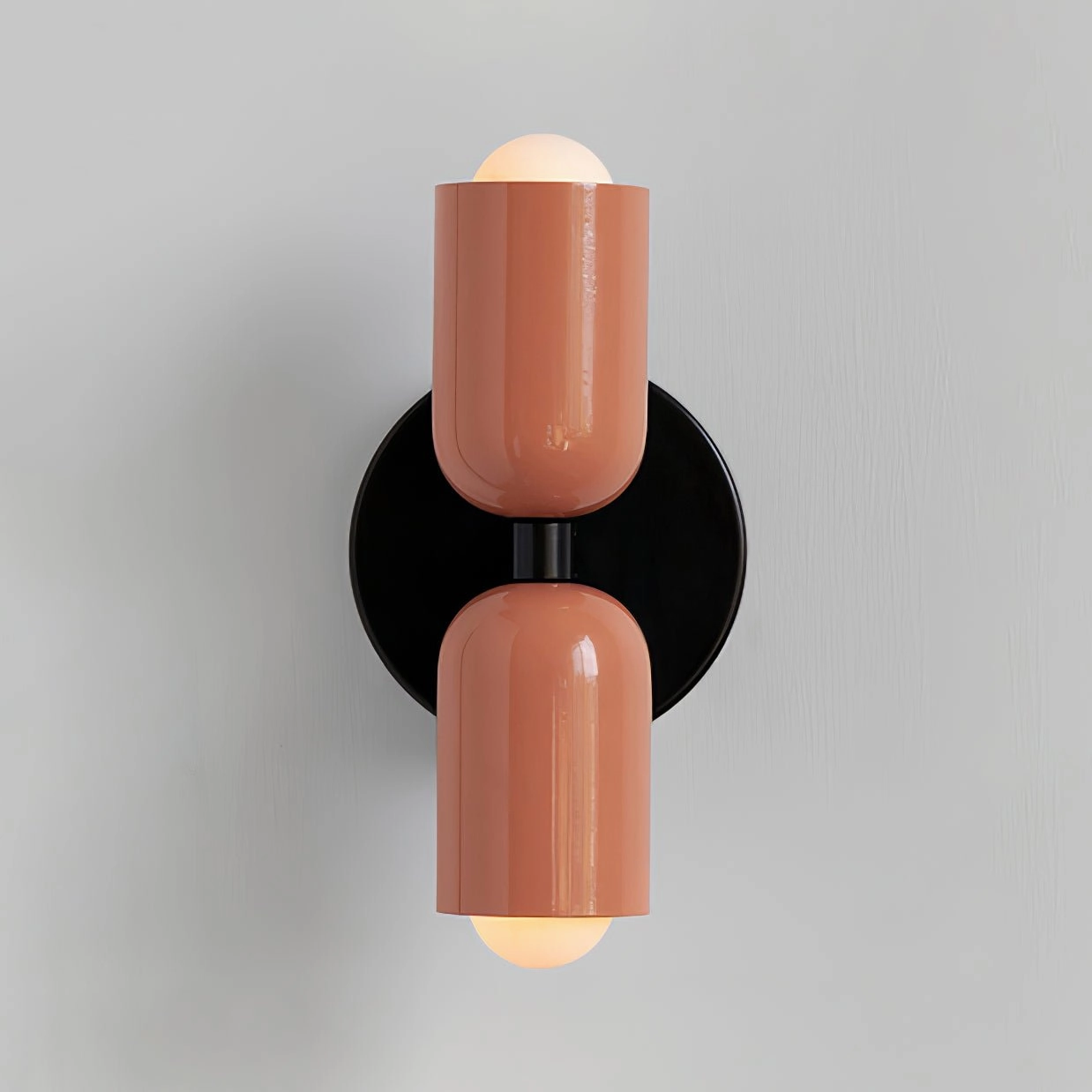 Couleur Double Plug In Wall Lamp
