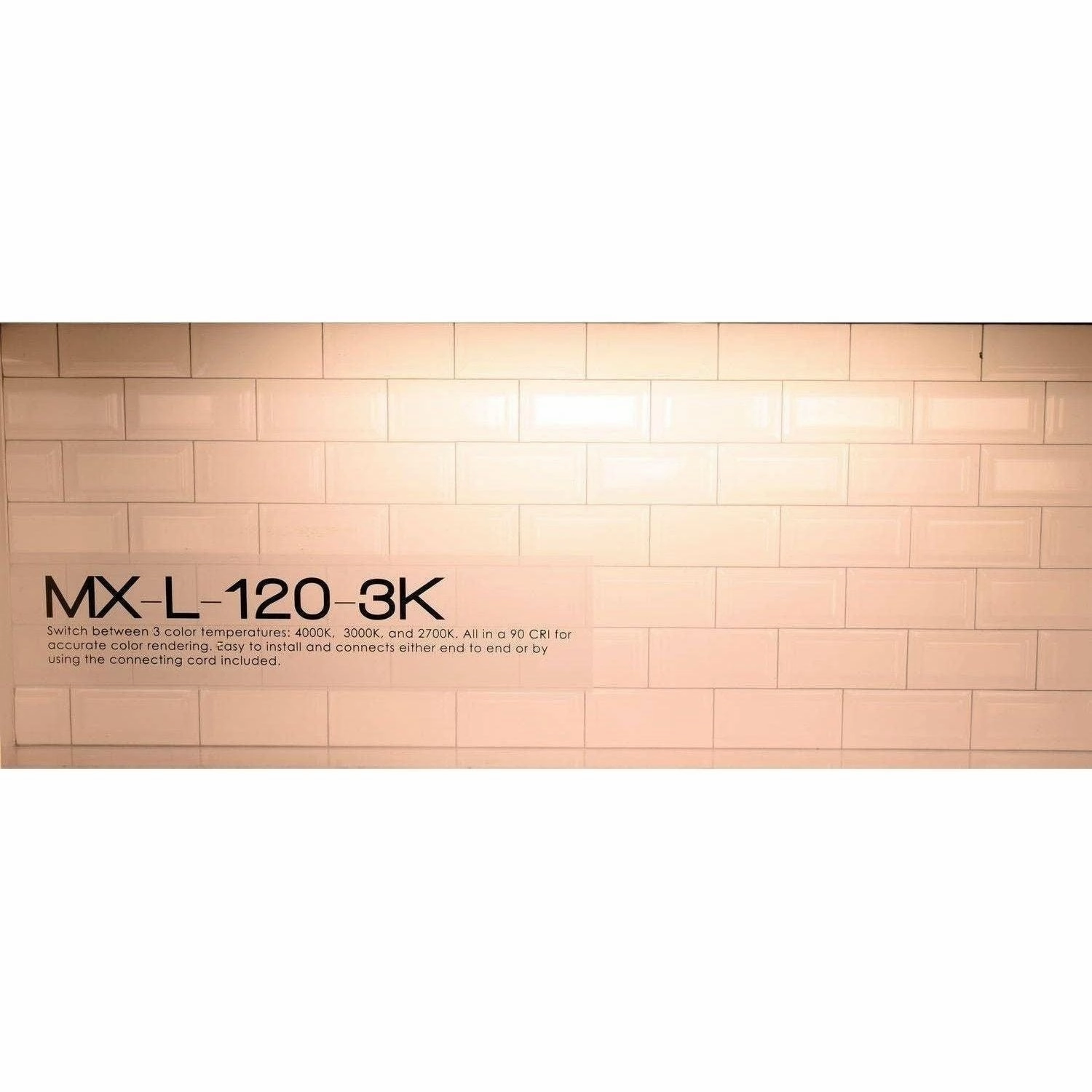CounterMax MX-L-120-3K LED Strip Light