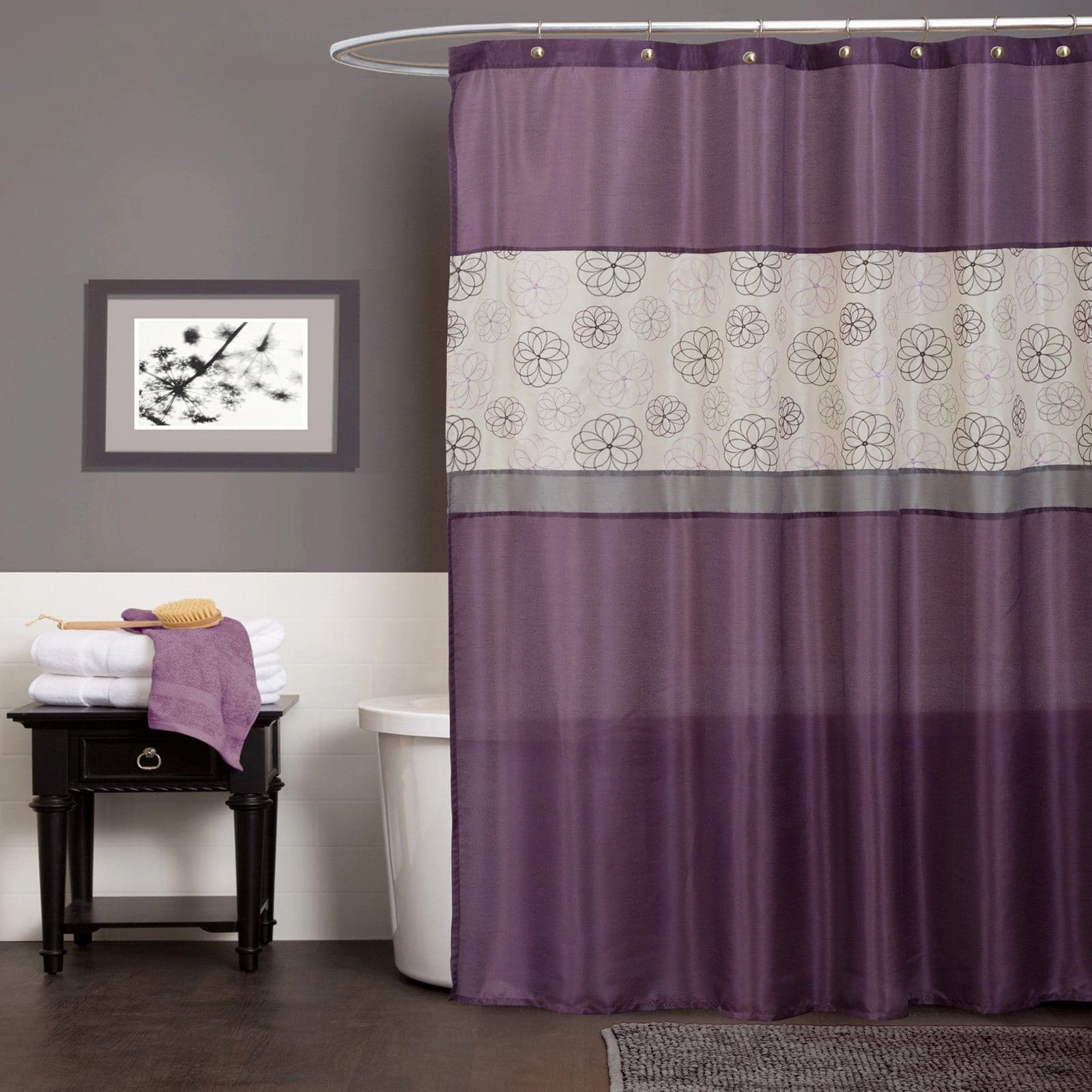 Covina Shower Curtain shower curtain,bath curtain,bathroom decor