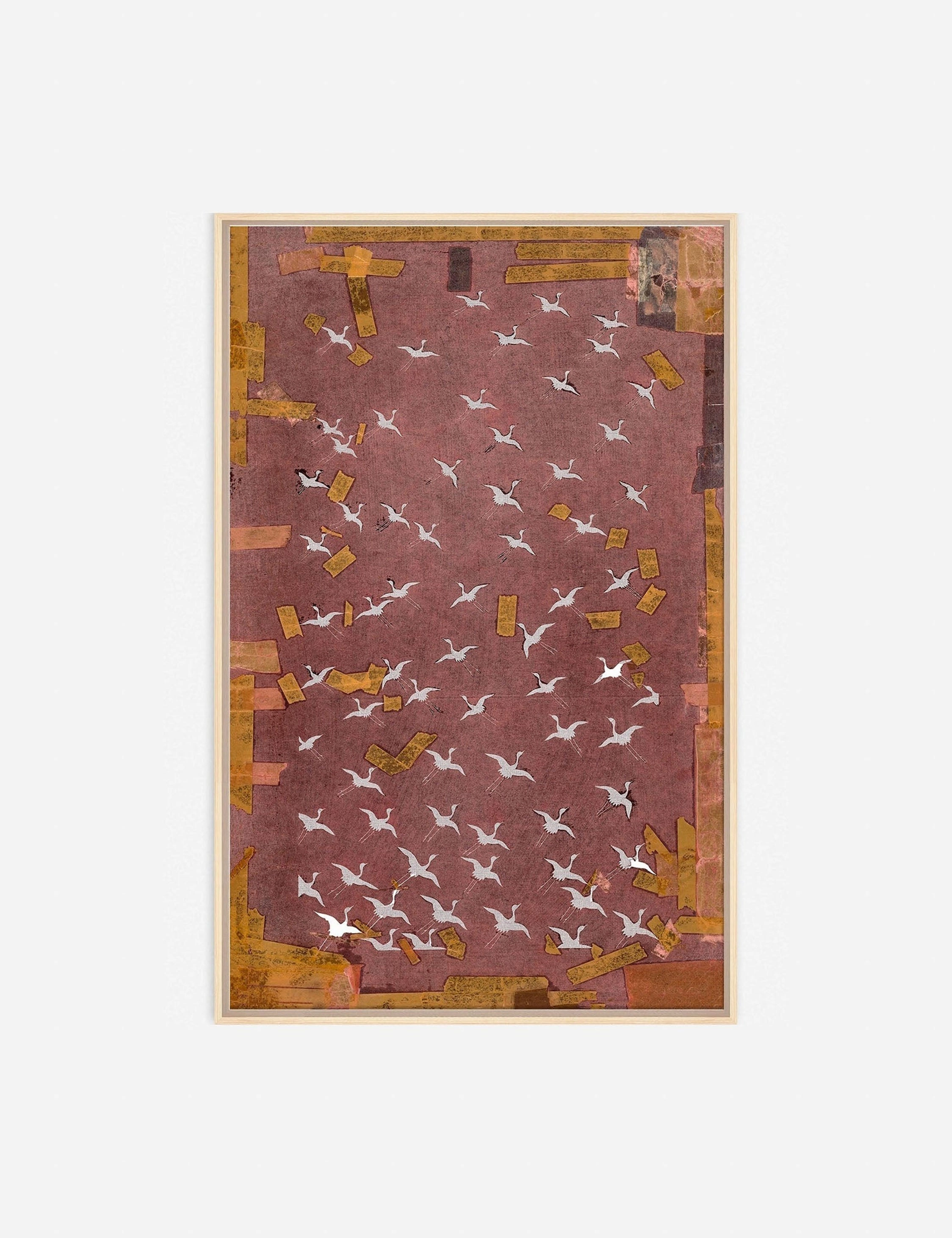 Crane Stencil 1 Wall Art by ZBC House wall art,canvas print,home wall decor