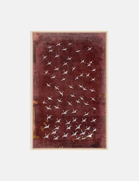 Crane Stencil 2 Wall Art by ZBC House wall art,canvas print,home wall decor