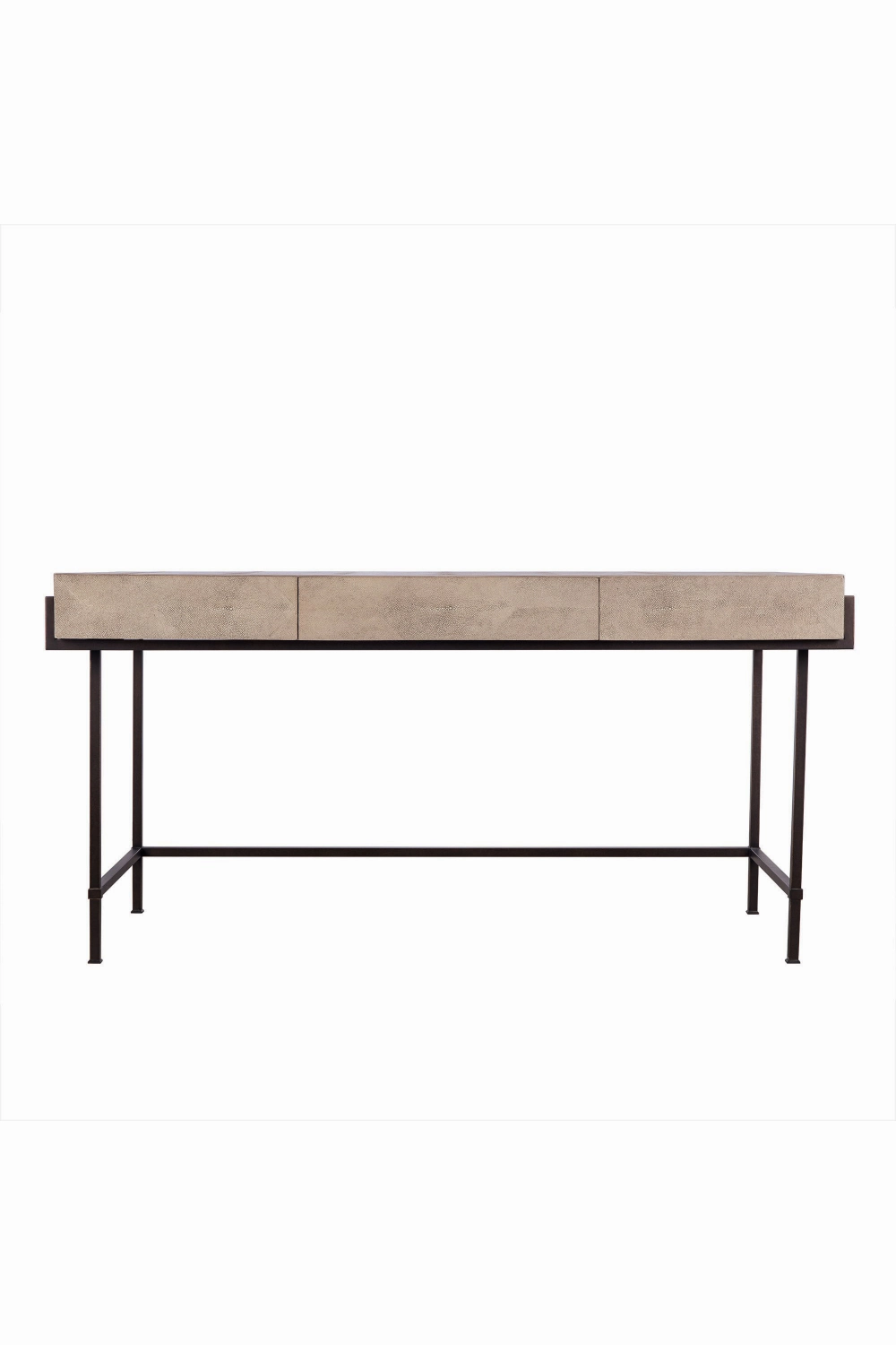 Cream Shagreen Desk with Wooden Drawers | Andrew Martin Mabel desk,home desk,workstation