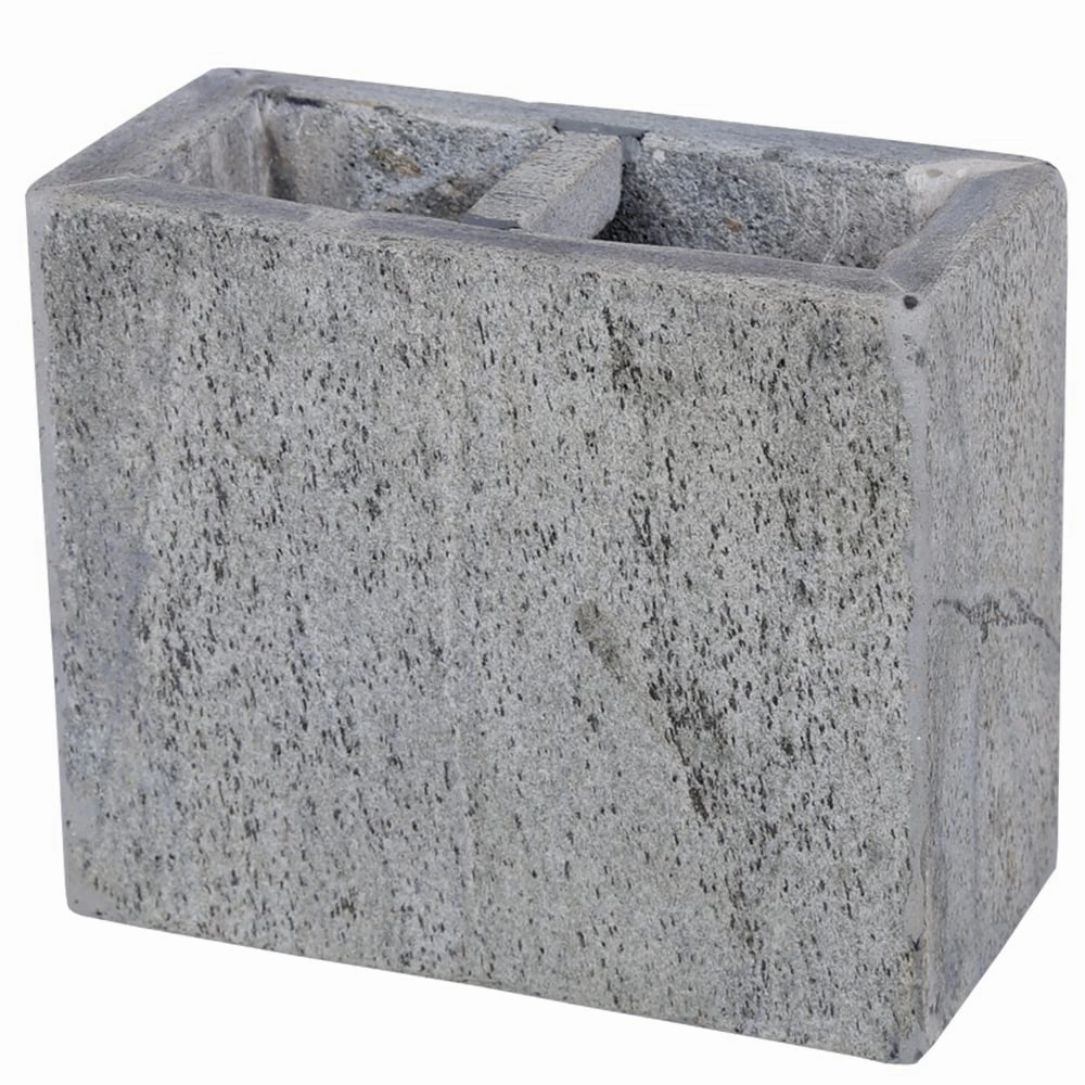 Creative Home Slate Stone Rectangular Toothbrush Holder - Grey toothbrush holder,bathroom cup,bathroom organizer