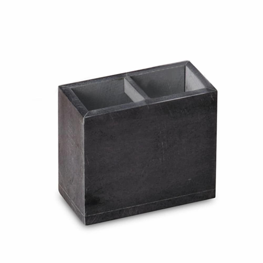 Creative Home Soapstone Rectangular Toothbrush Holder - Grey toothbrush holder,bathroom cup,bathroom organizer