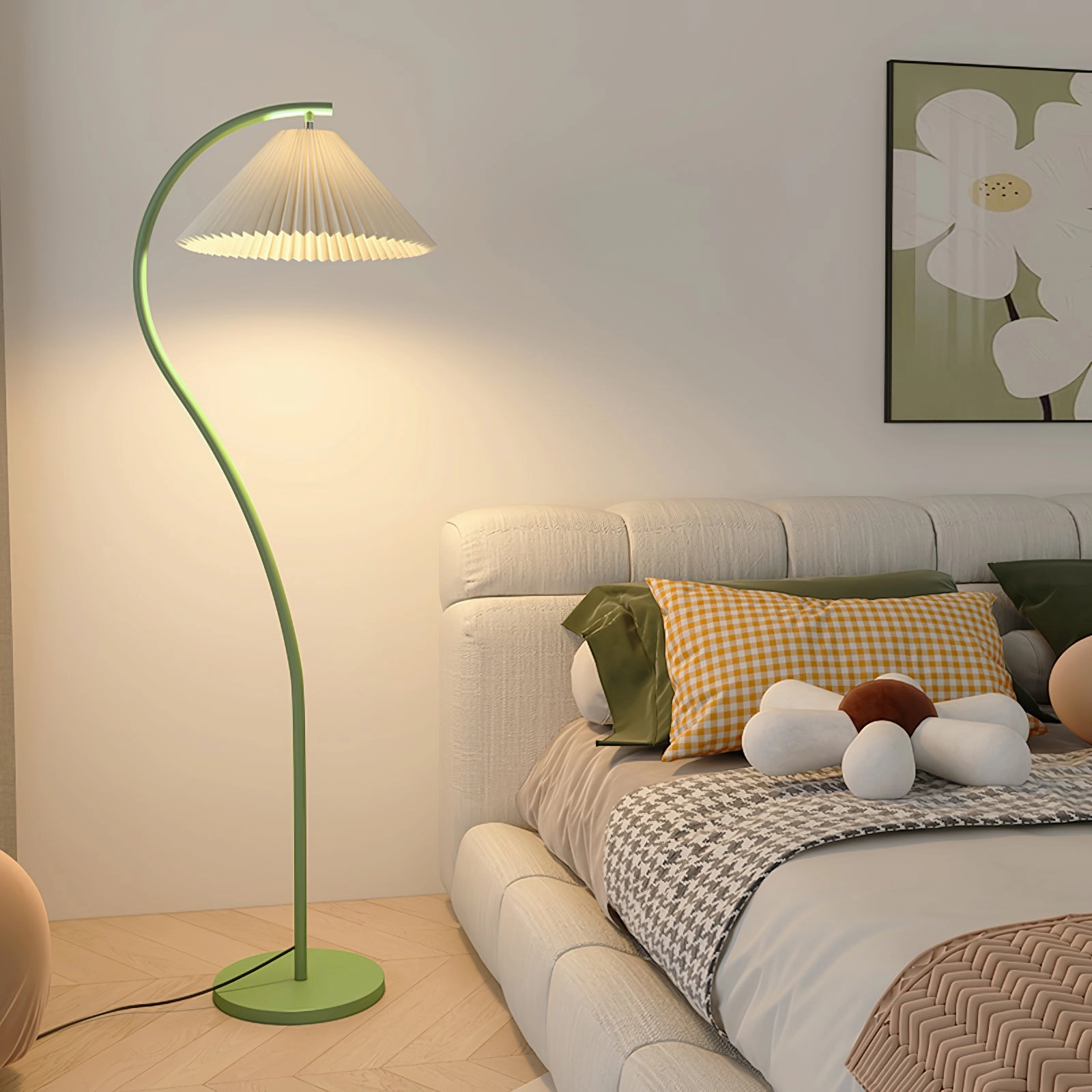 Crescini Pleated Floor Lamp