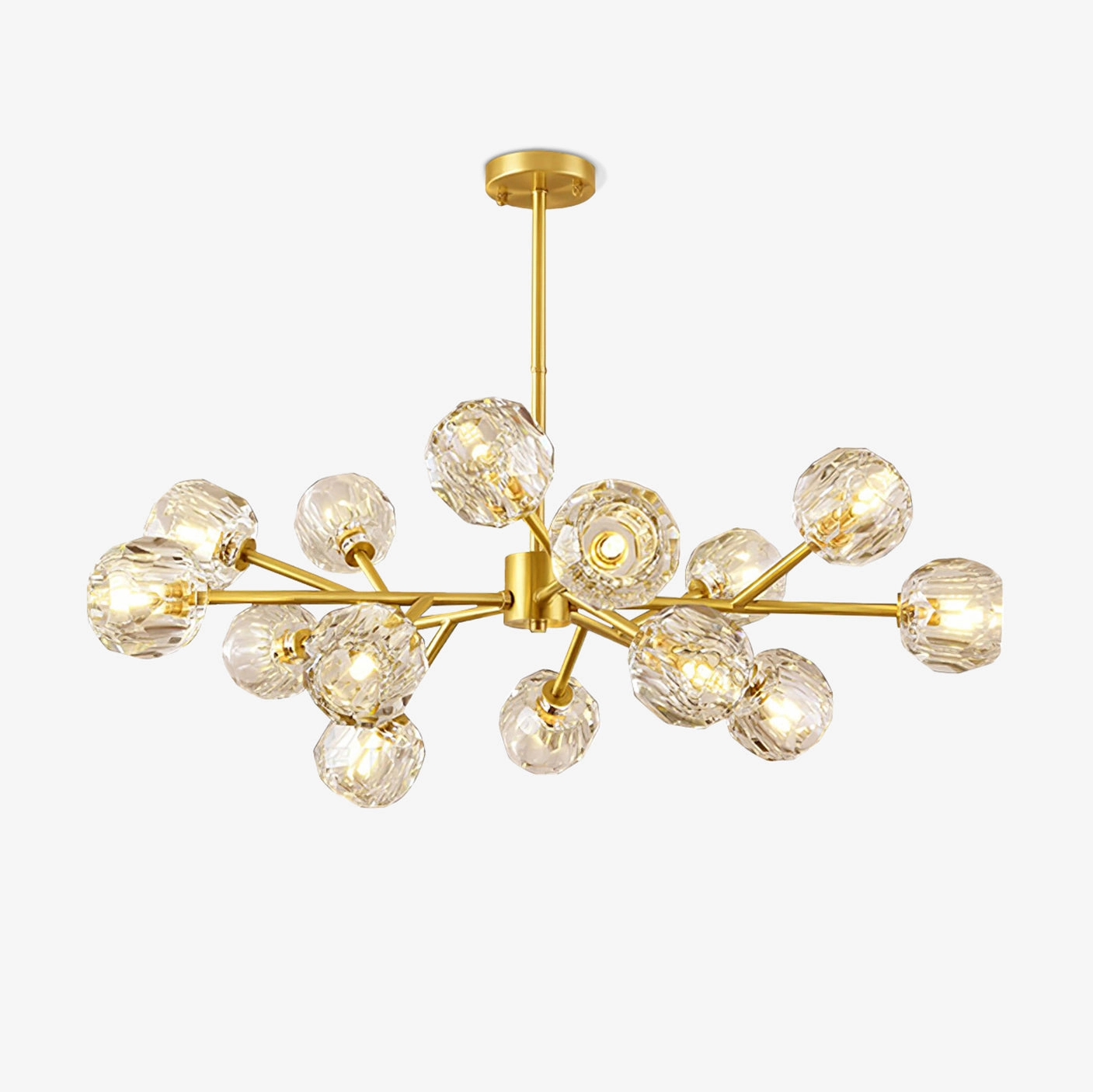 Crystal Ball Round Cluster Chandelier chandelier,ceiling light,decorative lighting