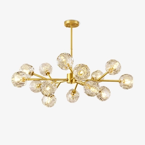Crystal Ball Round Cluster Chandelier chandelier,ceiling light,decorative lighting