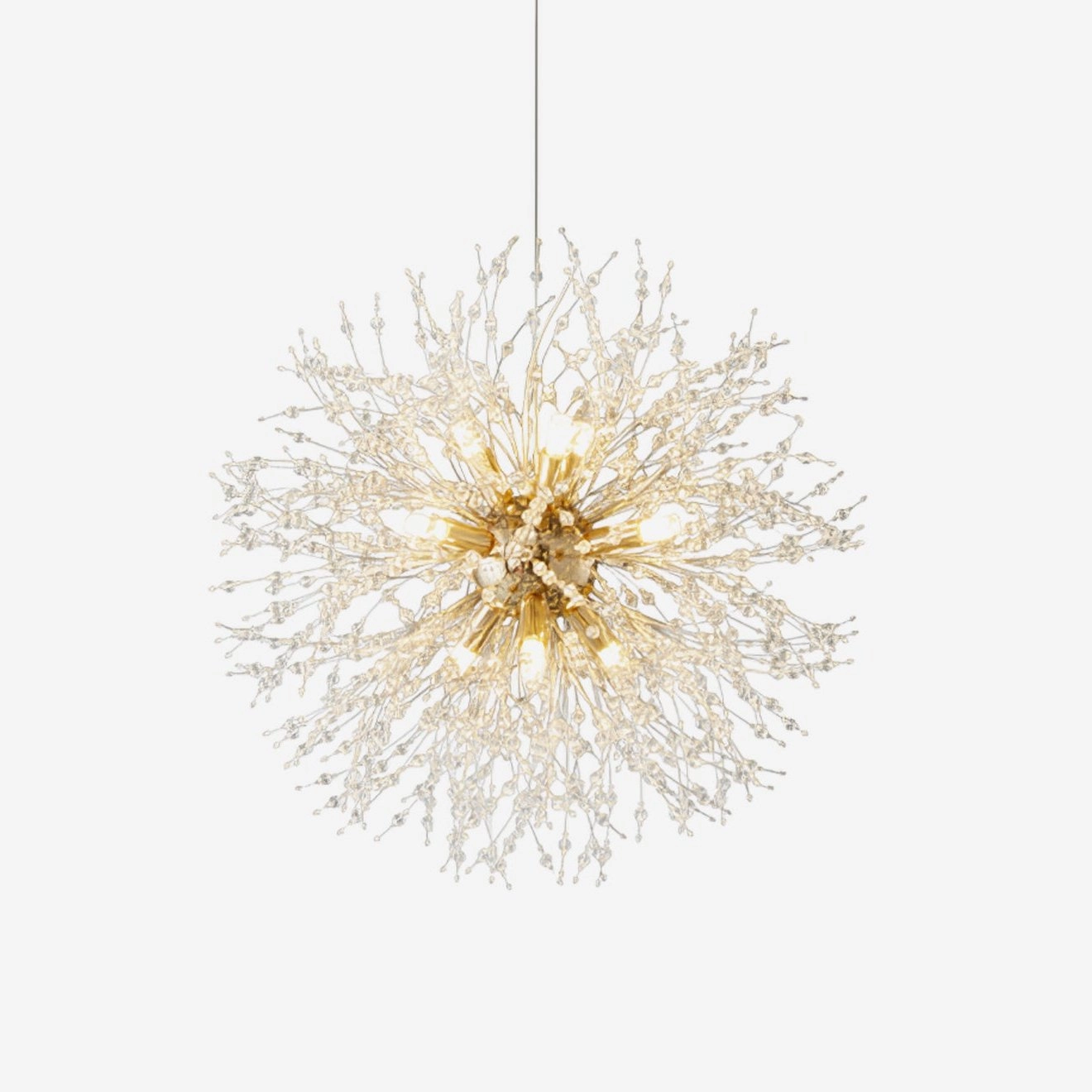 Crystal Dandelion Chandelier chandelier,ceiling light,decorative lighting