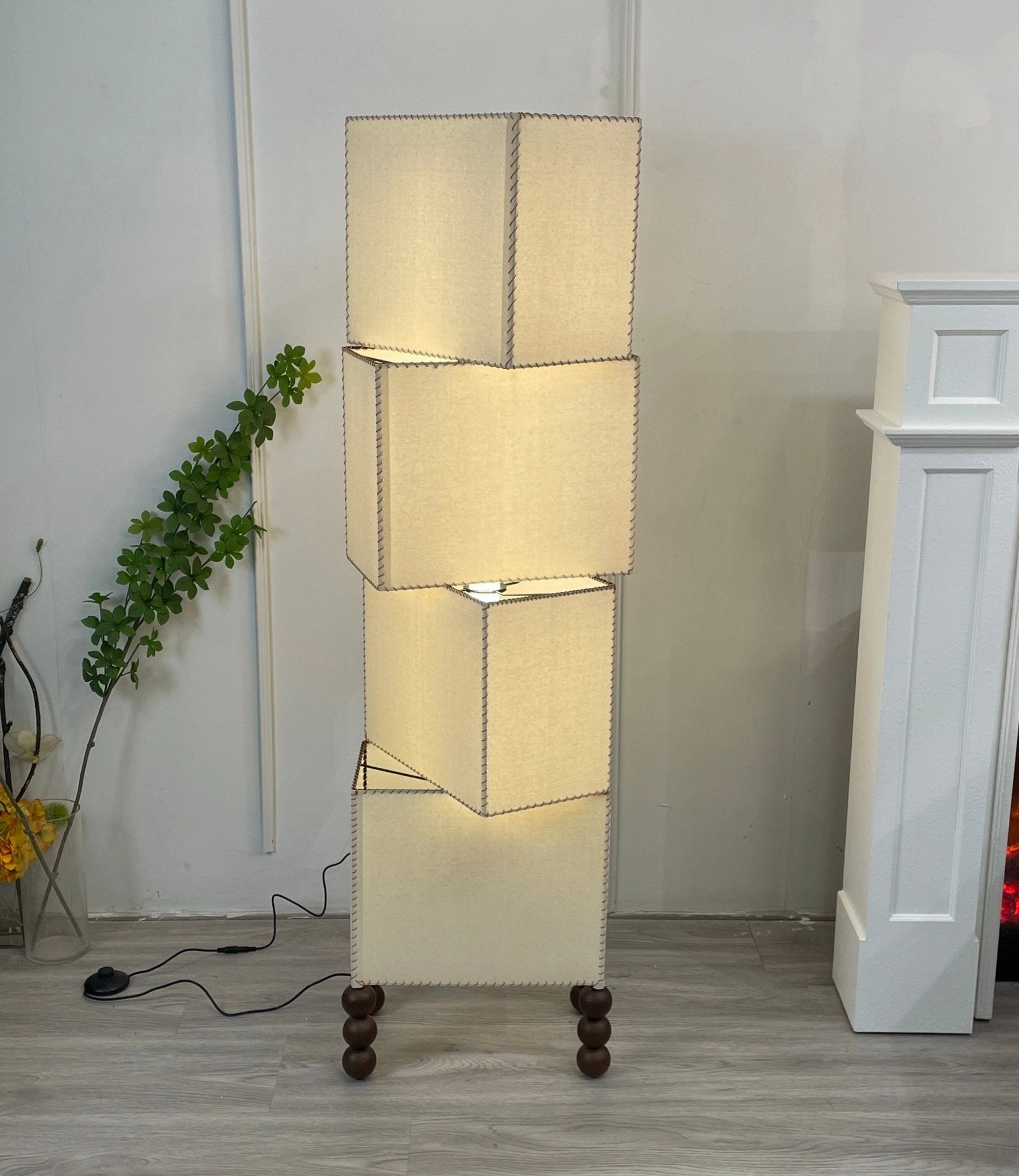 Cubia Fabric Floor Lamp