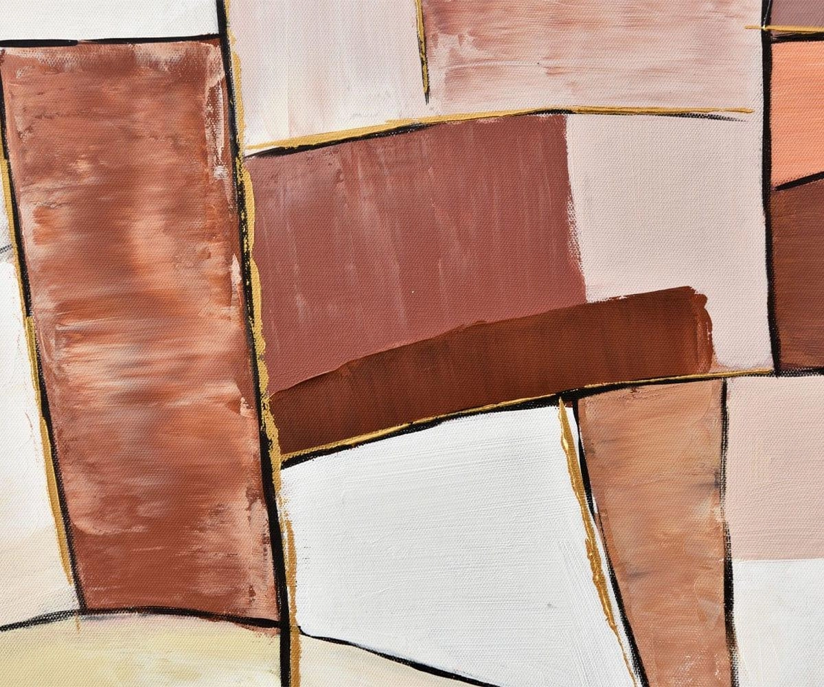 Cubist Sands I Oil Painting