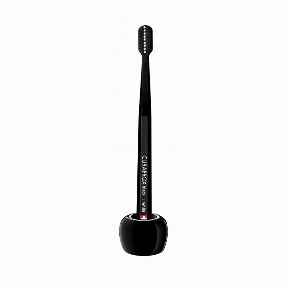 Curaprox Brush Foot Black Toothbrush Holder toothbrush holder,bathroom cup,bathroom organizer