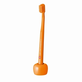 Curaprox Brush Foot Orange Toothbrush Holder toothbrush holder,bathroom cup,bathroom organizer