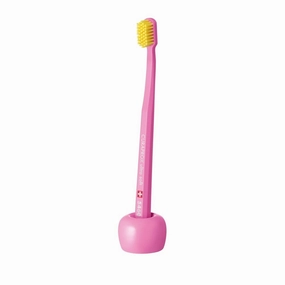 Curaprox Brush Foot Pink Toothbrush Holder toothbrush holder,bathroom cup,bathroom organizer