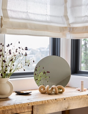 Curlee Table Mirror by SIN Ceramics decorative mirror,wall mirror,home decor