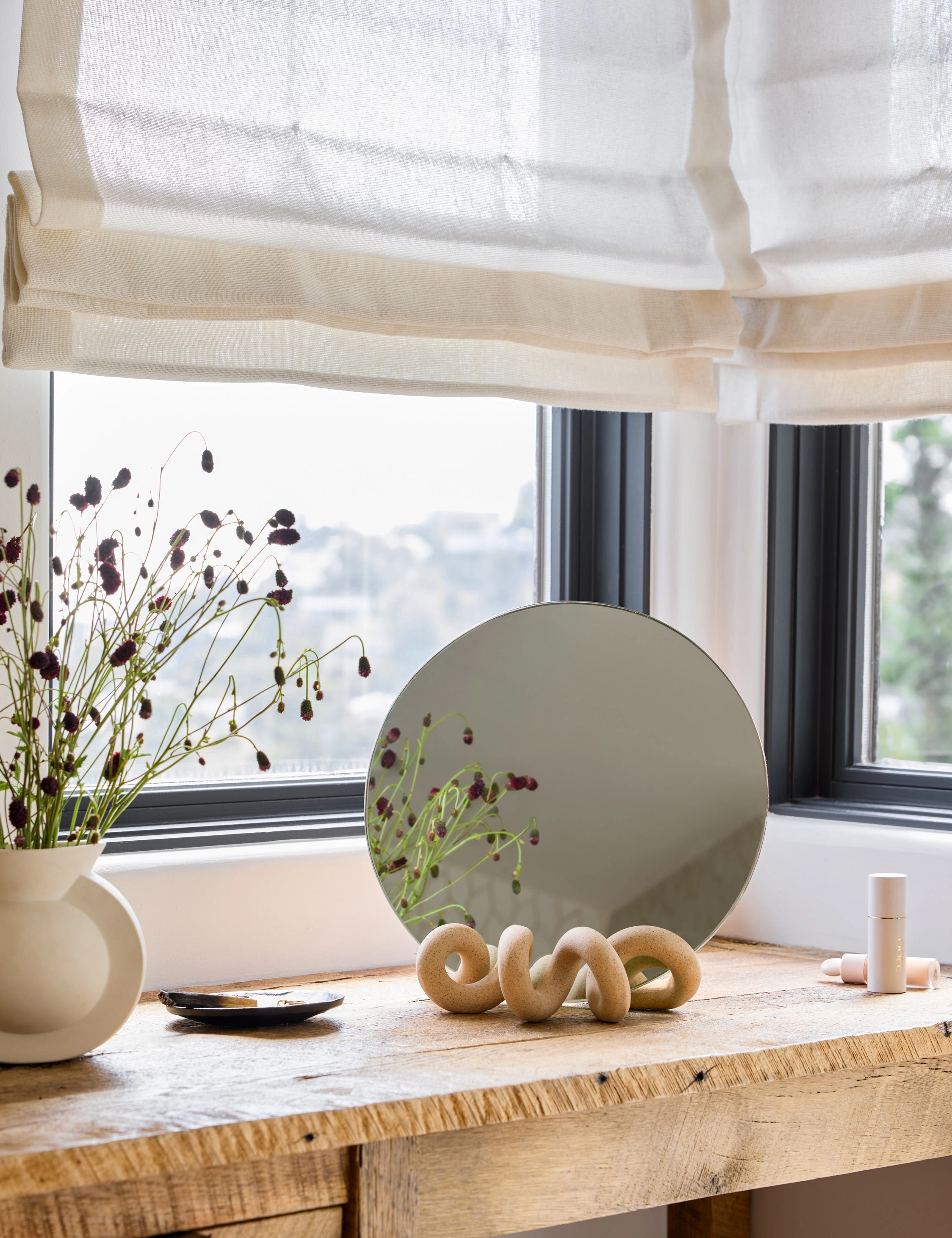 Curlee Table Mirror by SIN Ceramics decorative mirror,wall mirror,home decor
