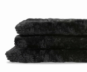 Curly Double Pelt - Black sofa,couch,living room furniture