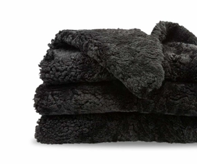 Curly Quad Pelt - Black sofa,couch,living room furniture