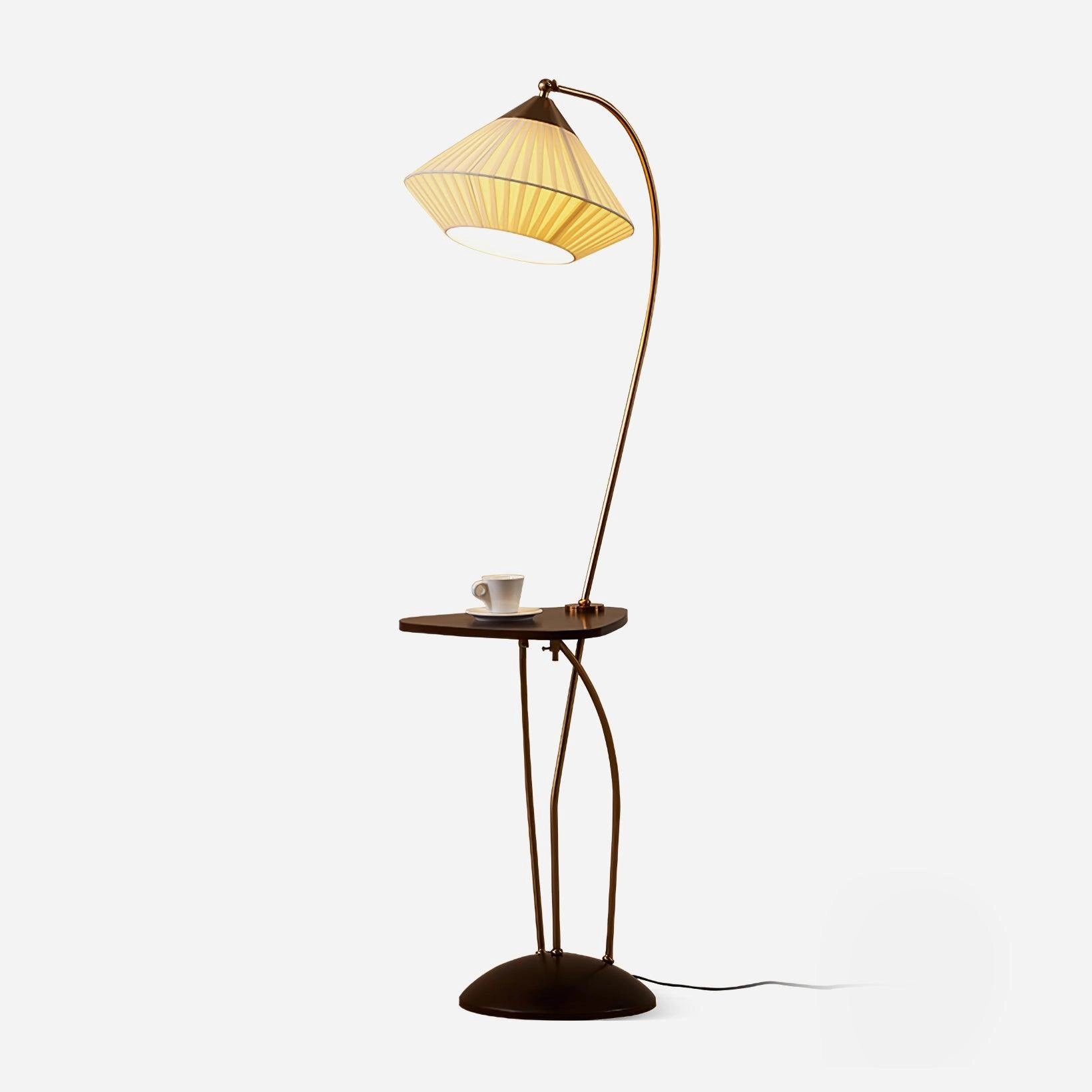 Curve With Table Floor Lamp floor lamp,standing lamp,interior lighting